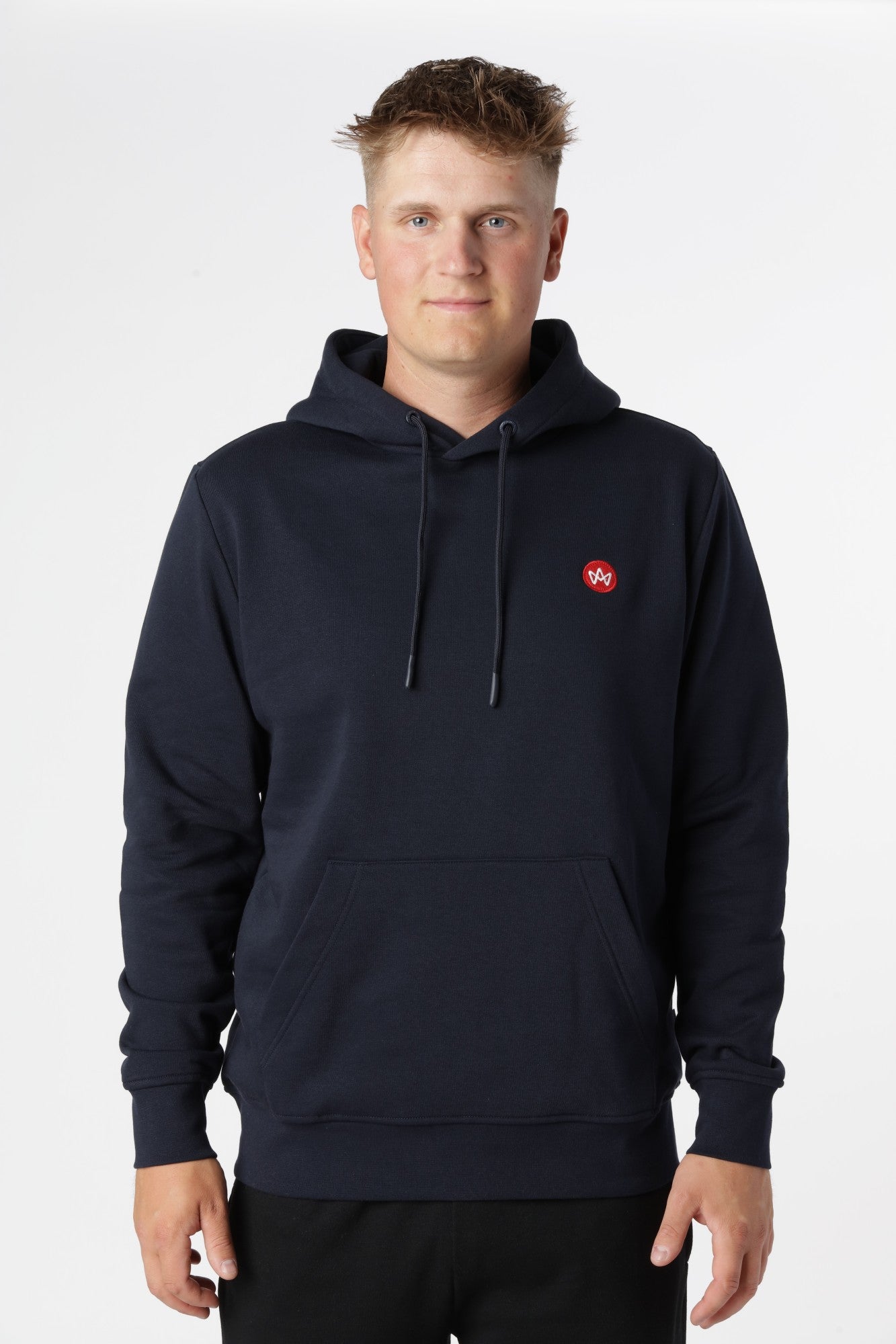 Sky Captain Kronstadt hoodie i økologisk bomuld og genanvendt polyester med afslappet pasform