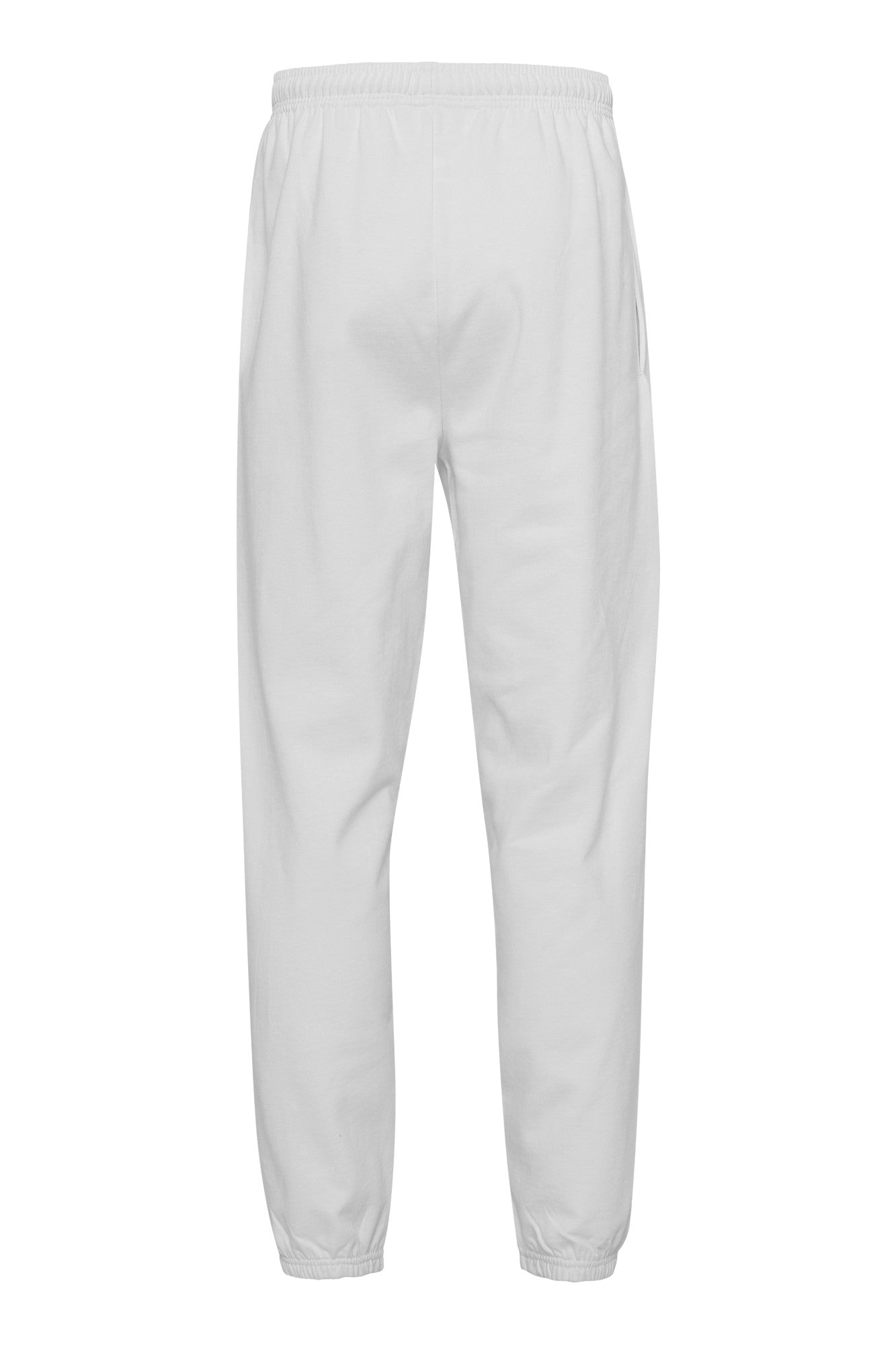 Alsidige hvide regular sweatpants, nemme at style til både afslappede og sporty outfits.