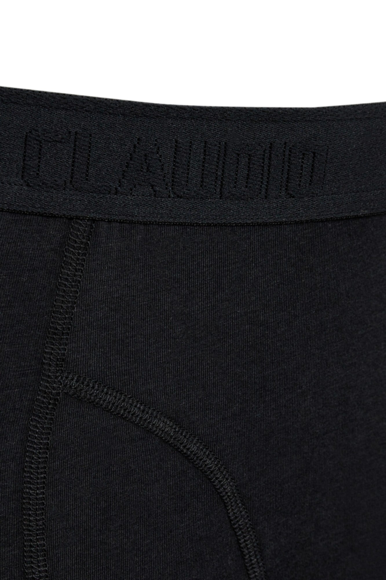 Komfortable sorte Claudio bambus underbukser i tidløst design, skabt til både arbejde og træning.