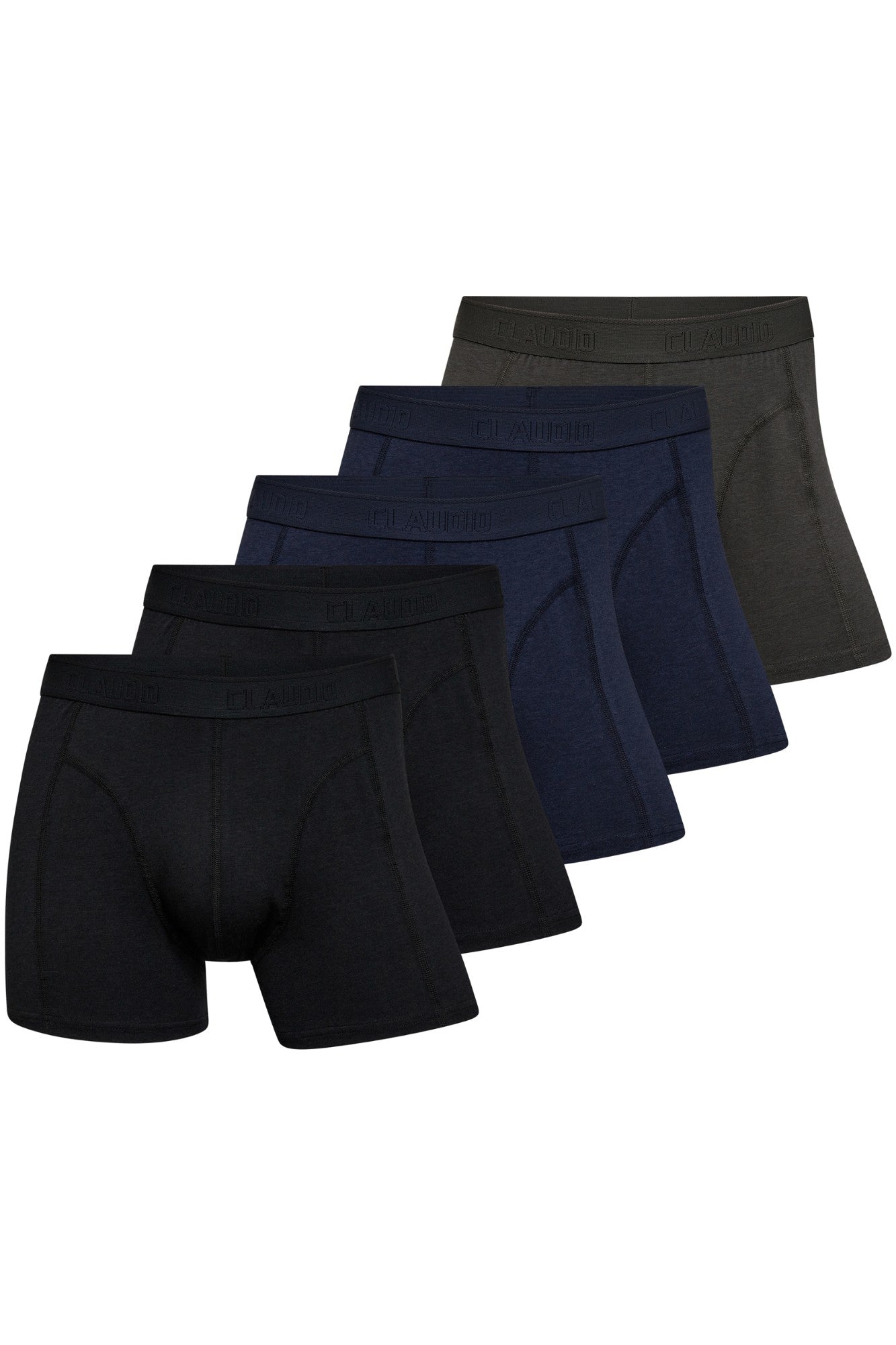 Bløde Claudio bambus underbukser i mix farve, velegnet til både sensitiv hud og daglig brug.