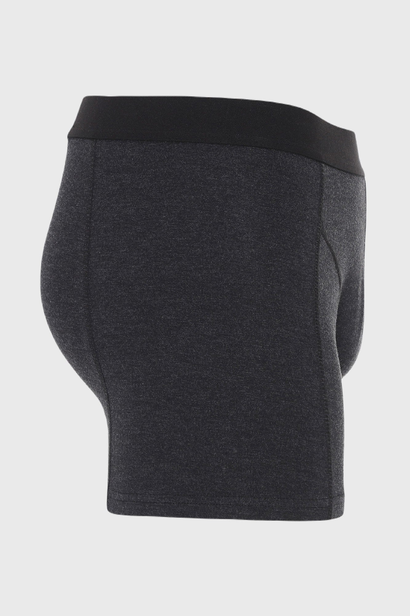 Økologiske HiddenTrend tights underbukser i farven meleret sort, designet til daglig komfort og bevægelsesfrihed.