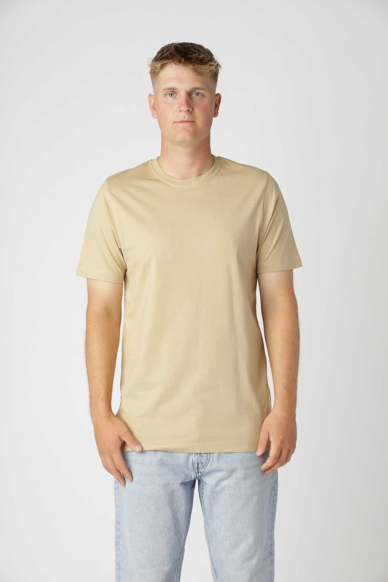 Classic Fitted T-shirt, 5 stk.